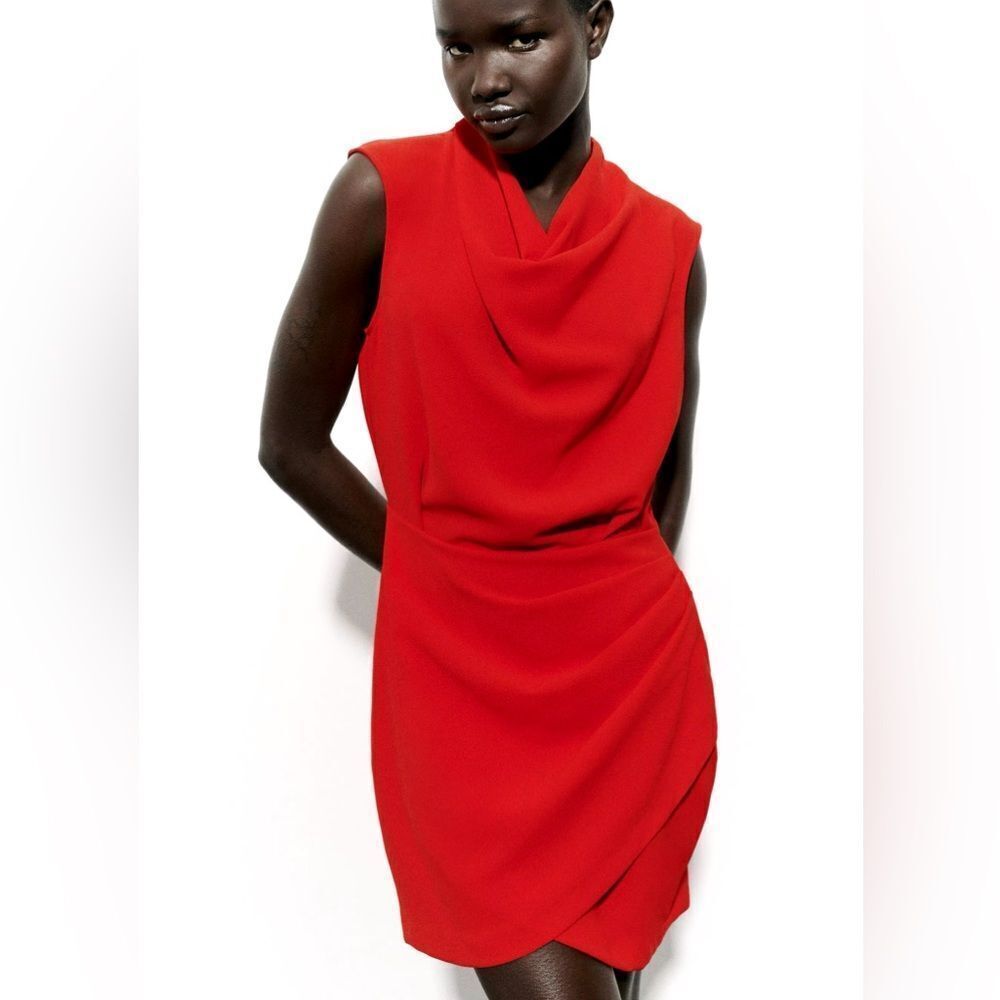 Zara Red mini dress